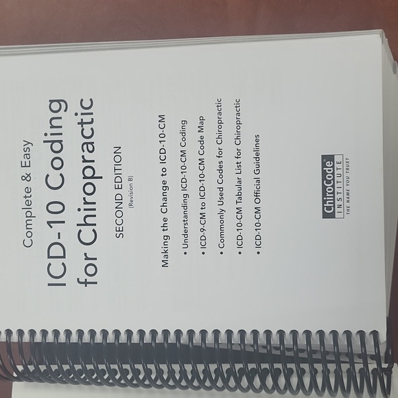 Chiro Code ICD 10 Coding for Chiropractic Second Edition - Picture 3 of 3